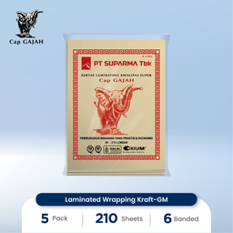 [2B-00006] Laminated Wrapping Kraft-GM @ 30 pack @ 210 sh