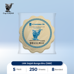 [2B-00042] LWK GAJAH BUNGA BIRU